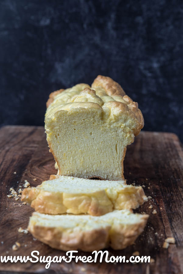 Keto Low Carb Cloud Bread Loaf Recipe