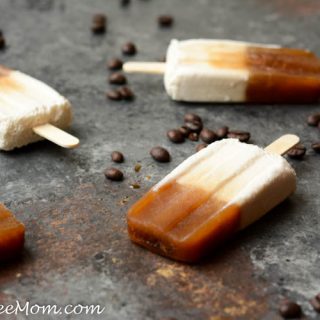 Sugar-Free Caramel Macchiato Popsicles