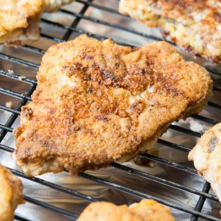 Low Carb Country Fried Steak (Gluten Free and Nut Free)