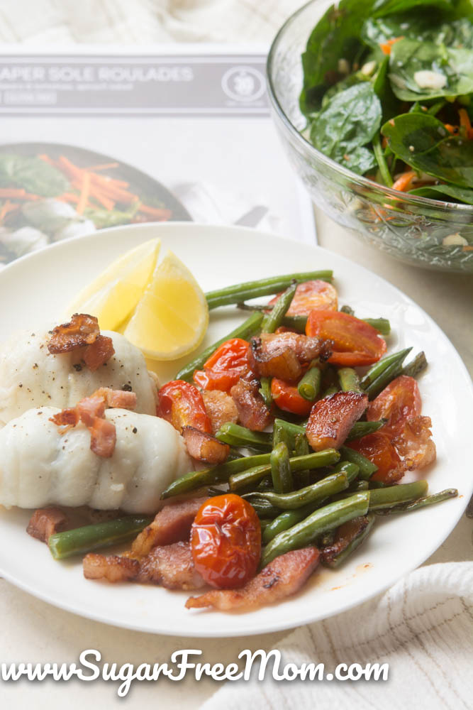 low carb fish dinner