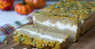 Low Carb Pumpkin Cream Cheese Bread (Gluten Free)
