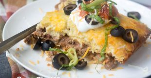 Mexican Cornbread Casserole (Low Carb and Gluten Free)
