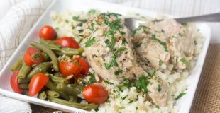 Slow Cooker Tahini Chicken Thighs (Low Carb and Gluten Free)