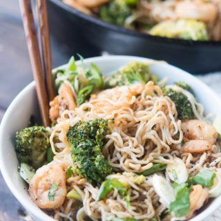 Low Carb Shrimp Ramen Stir Fry (Keto, Gluten Free)
