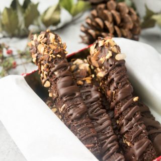low carb chocolate almond biscotti-2