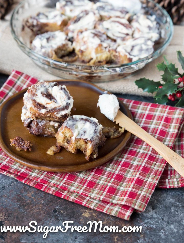 Sugar Free Keto Cinnamon Rolls (Nut Free)