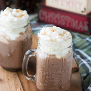low carb snickerdoodle hot chocolate-1