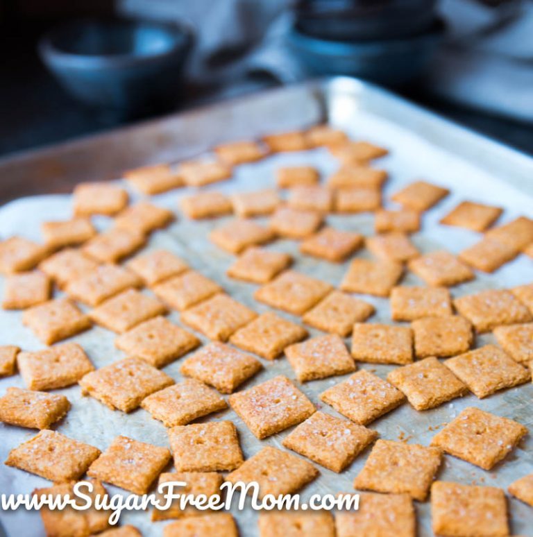 Keto Gluten Free Cheez Its (Low Carb, Nut Free)