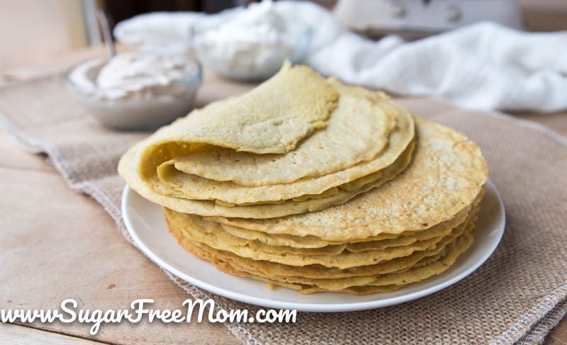 Keto Crepes- Just 2 grams carbs! - The Big Man's World ®