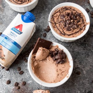 Low Carb Mocha Cheesecake Mousse