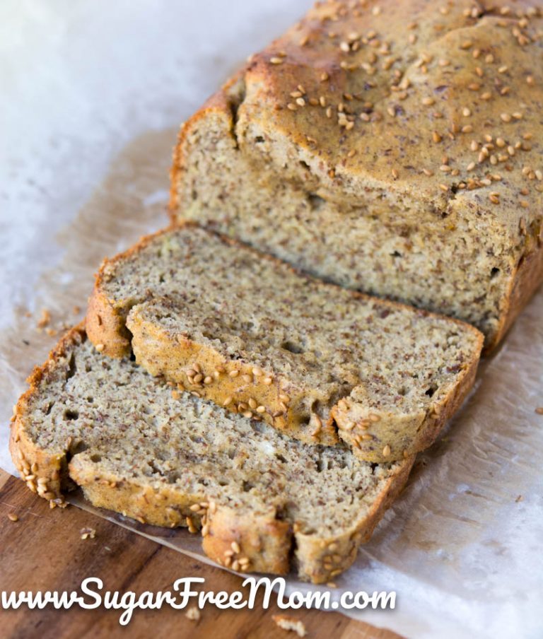 Keto Coconut Flour Bread (Low Carb, Nut Free, Paleo) - Sugar-Free Mom