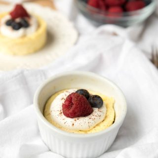 2 Minute Sugar-Free Cheesecake (Keto, Low Carb)