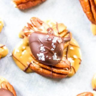 keto butterscotch nut clusters-1