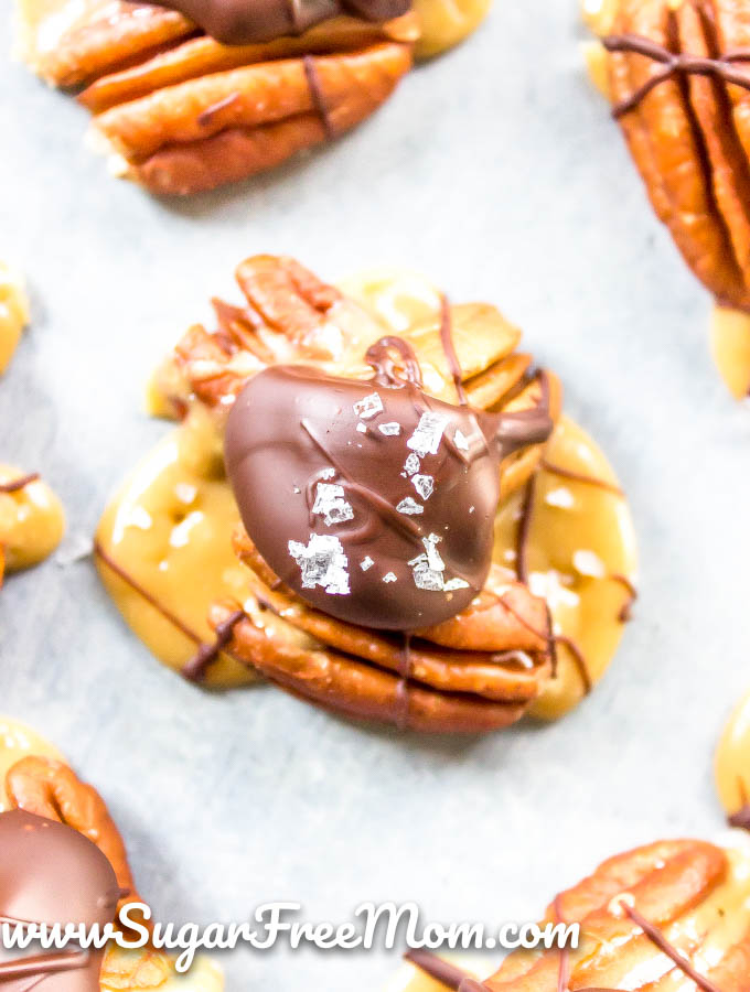 Keto Salted Butterscotch Nut Clusters