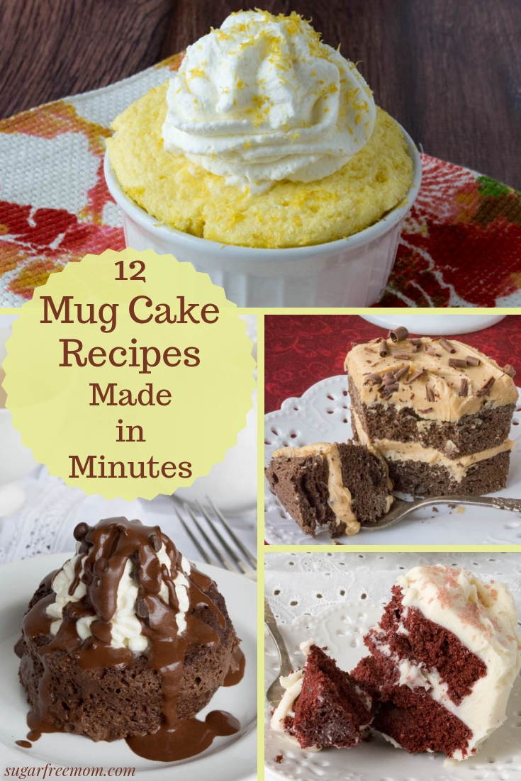 12 Keto Sugar Free Mug Cake Recipes eCookbook