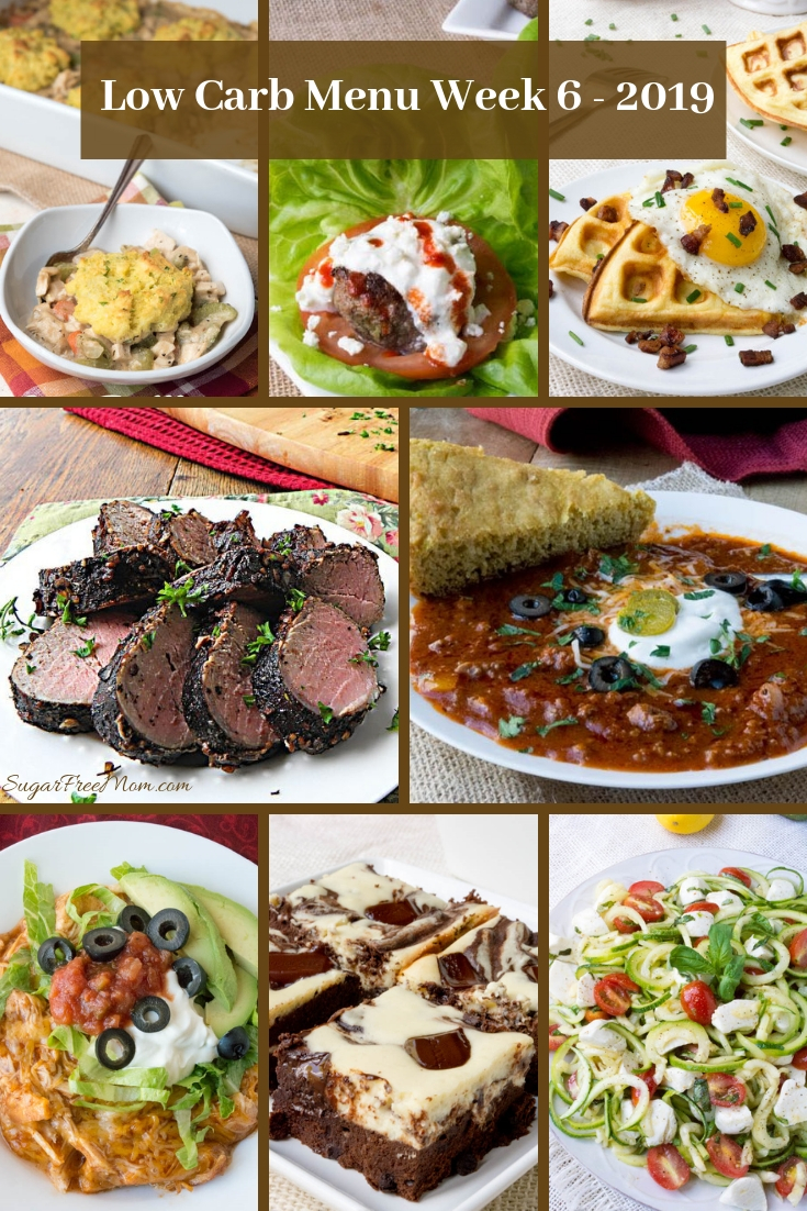 Low Carb Keto Meal Plan Week 6