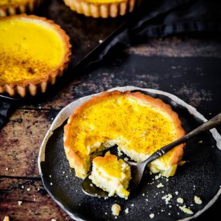 keto custard tarts