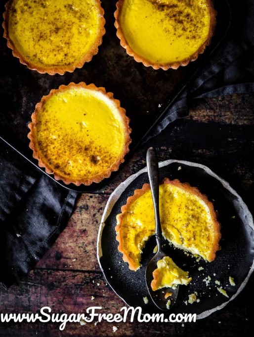 Keto Egg Custard Tarts - Sugar-Free Mom