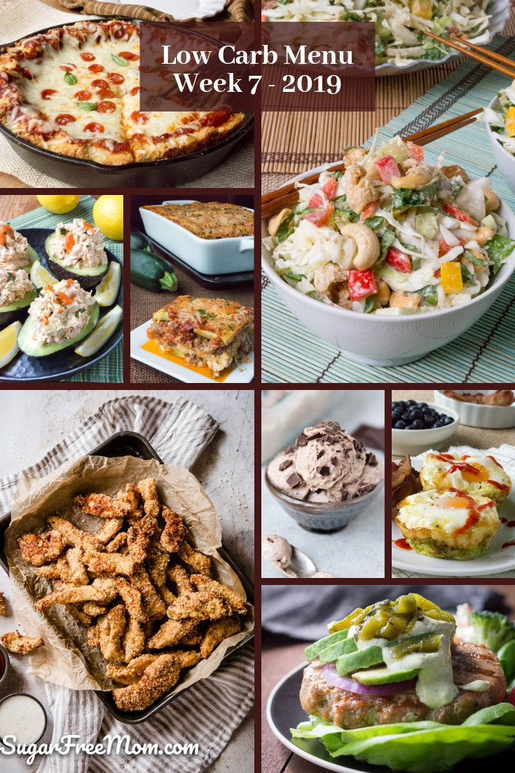Low Carb Keto Meal Plan Week 7
