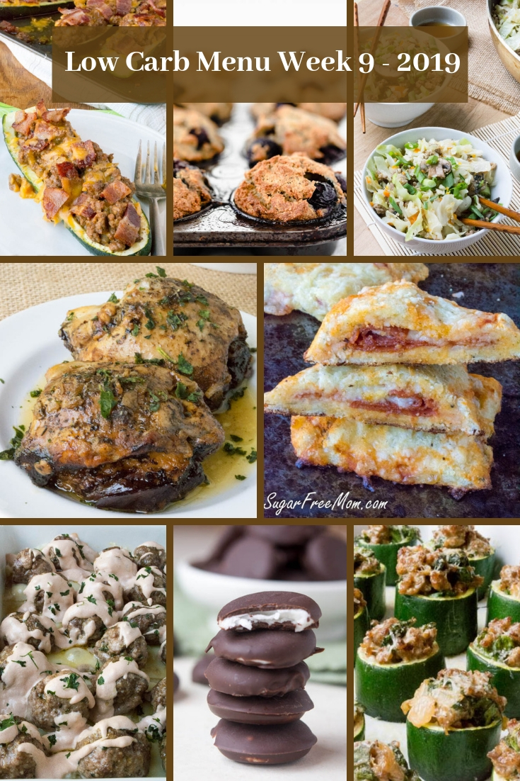 Low Carb Keto Meal Plan Week 9