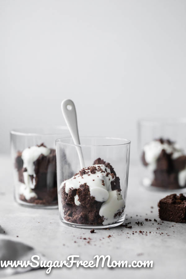 Easy Keto Brownie Jars Gluten Free Dairy Free