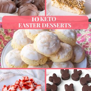 10 Keto Easter Desserts - Pinterest