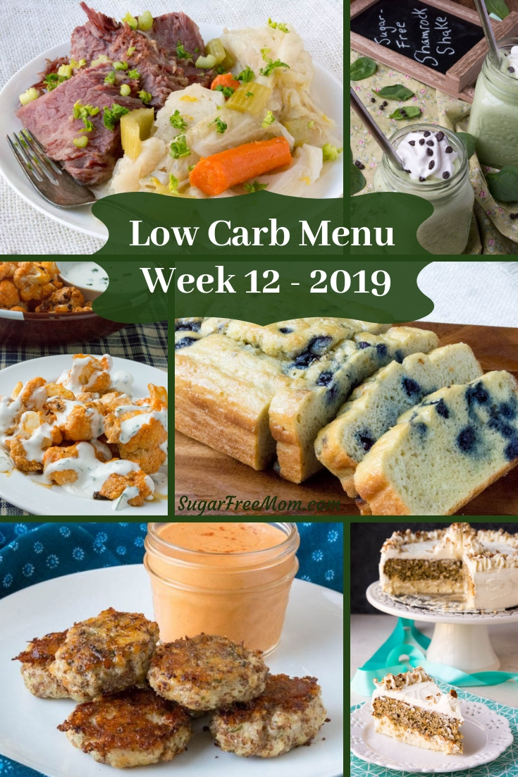 Low Carb Keto Meal Plan Week 12