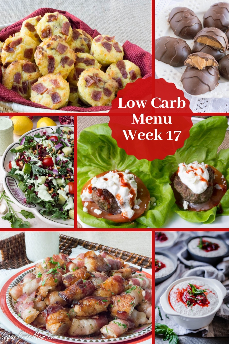 Easter Low Carb Keto Meal Plan Week 17