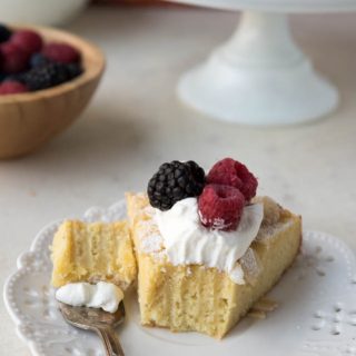 Low Carb Keto Almond Ricotta Cake