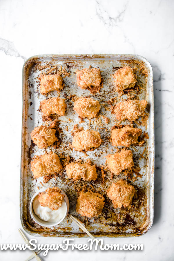 Keto Salmon Nuggets
