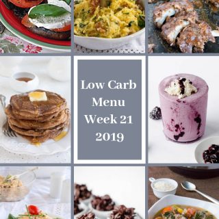 Low Carb Keto Meal Plan Week 21