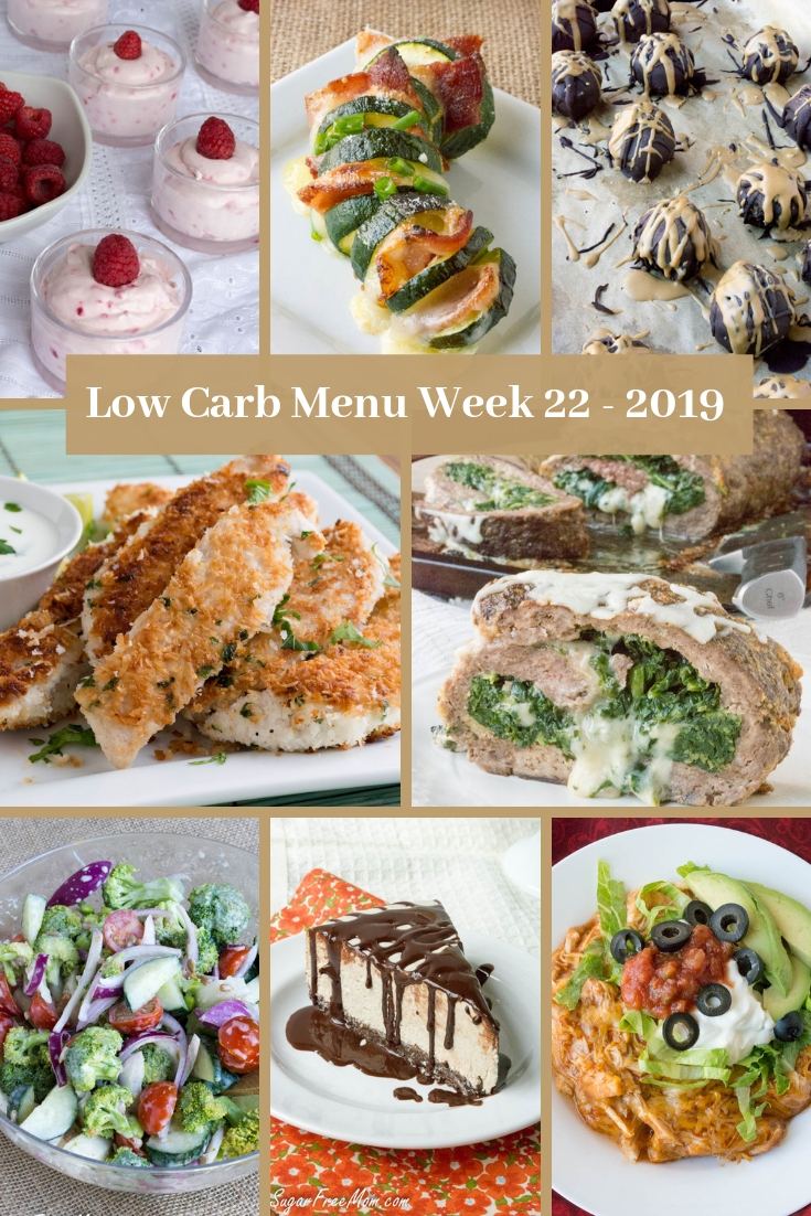 Low Carb Keto Meal Plan Week 22
