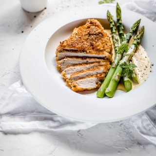 Keto Crispy Pork Cutlets (Gluten Free, Low Carb, Nut Free)