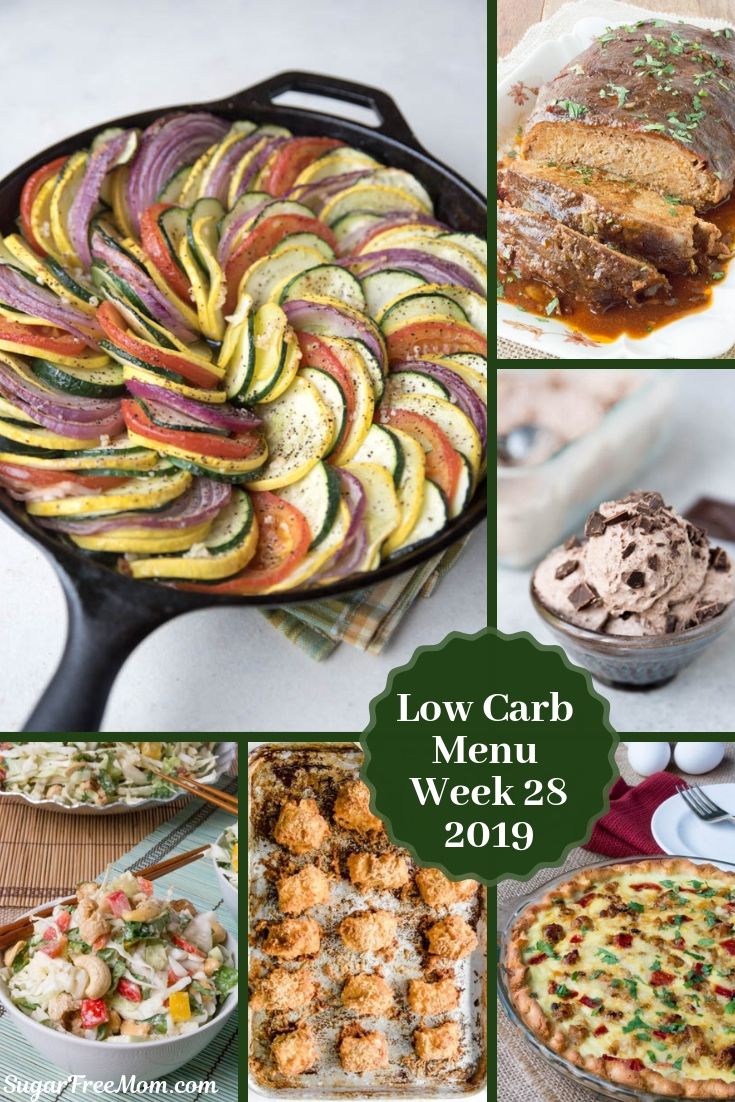 Low Carb Keto Meal Plan Week 28