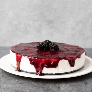 Keto Dairy Free Cheesecake (Nut Free, Sugar Free)