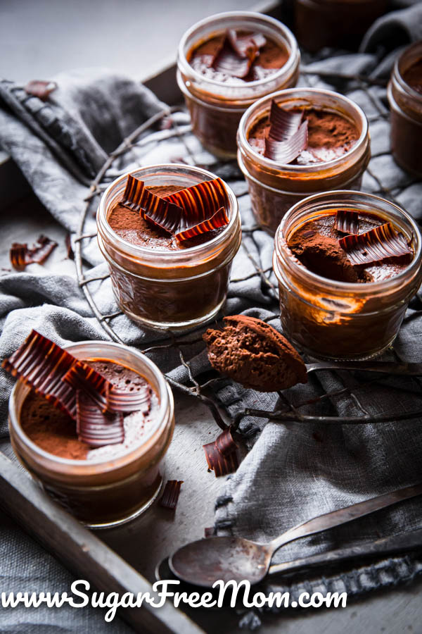 Sugar Free Chocolate Pots De Creme (Keto, Low Carb)