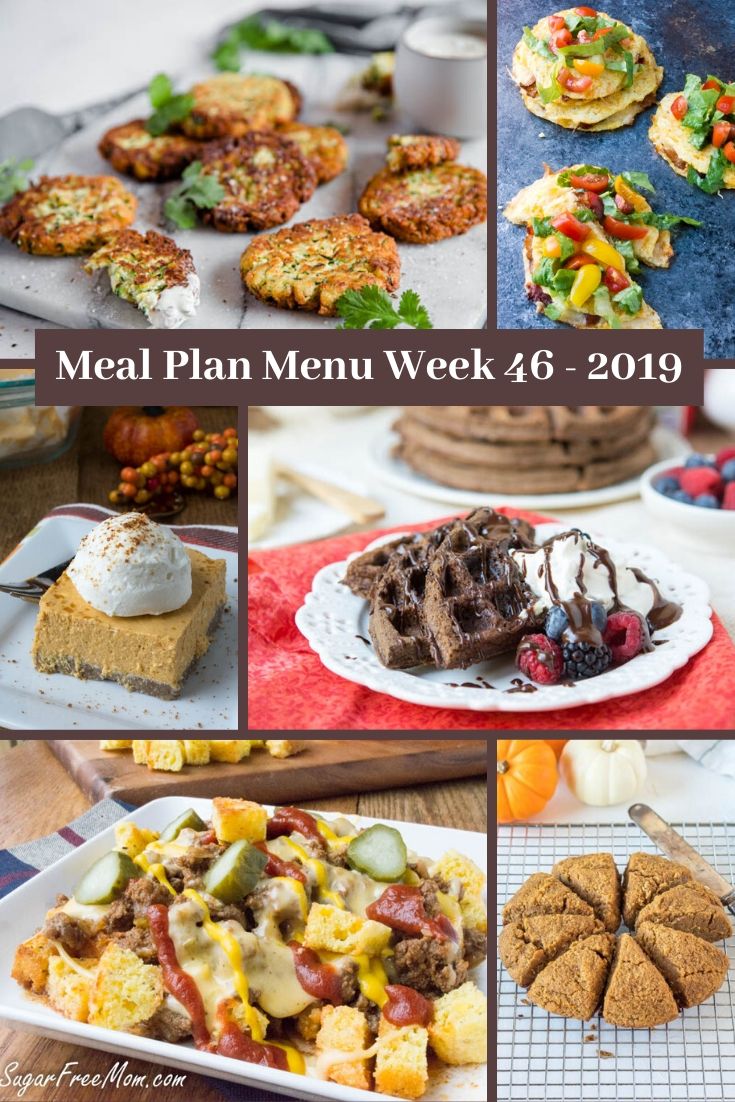 Low Carb Keto Meal Plan Menu Week 47