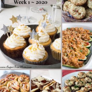 Meal Plan Menu Week 1 - 2020 Pinterest