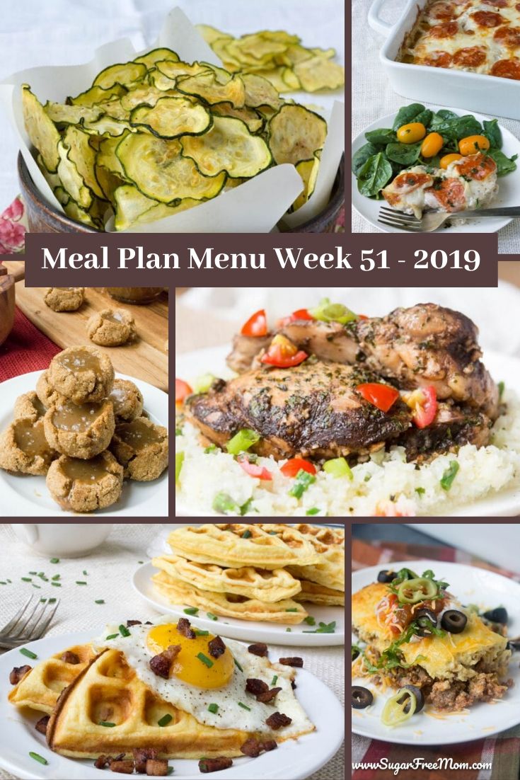 Low Carb Keto Meal Plan Menu Week 51