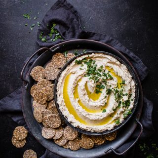 Keto Cauliflower Hummus