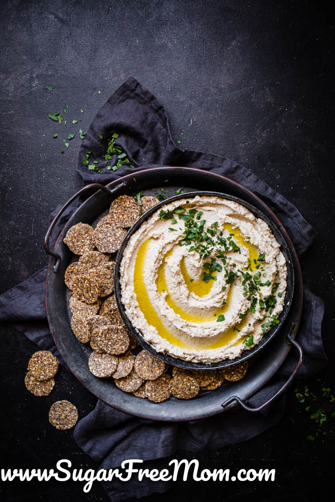 Keto Cauliflower Hummus