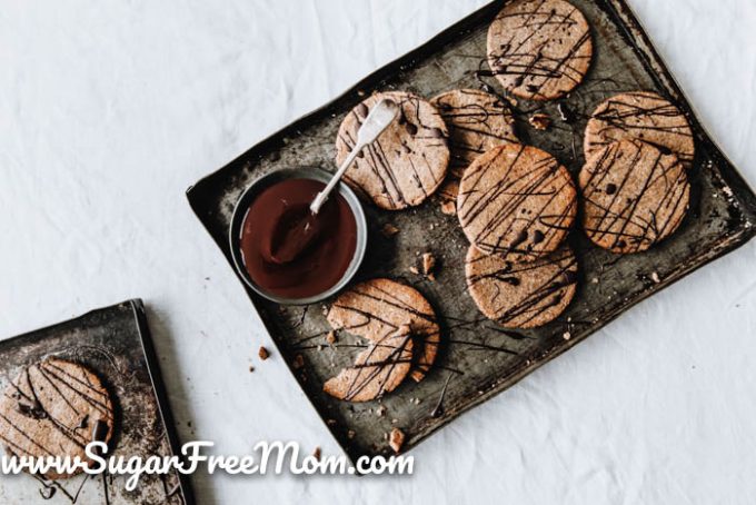 Crisp Sugar Free Gingerbread Cookies (Keto, Nut Free, Paleo) - Sugar