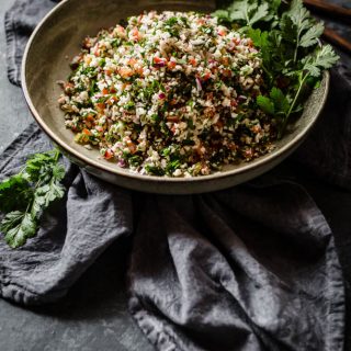 Keto Cauliflower Tabbouleh