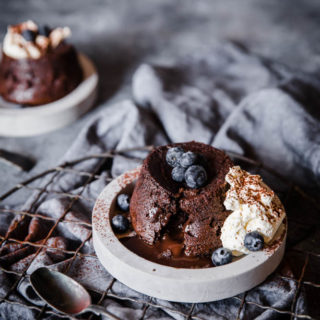 Keto Chocolate Lava Cakes for Two