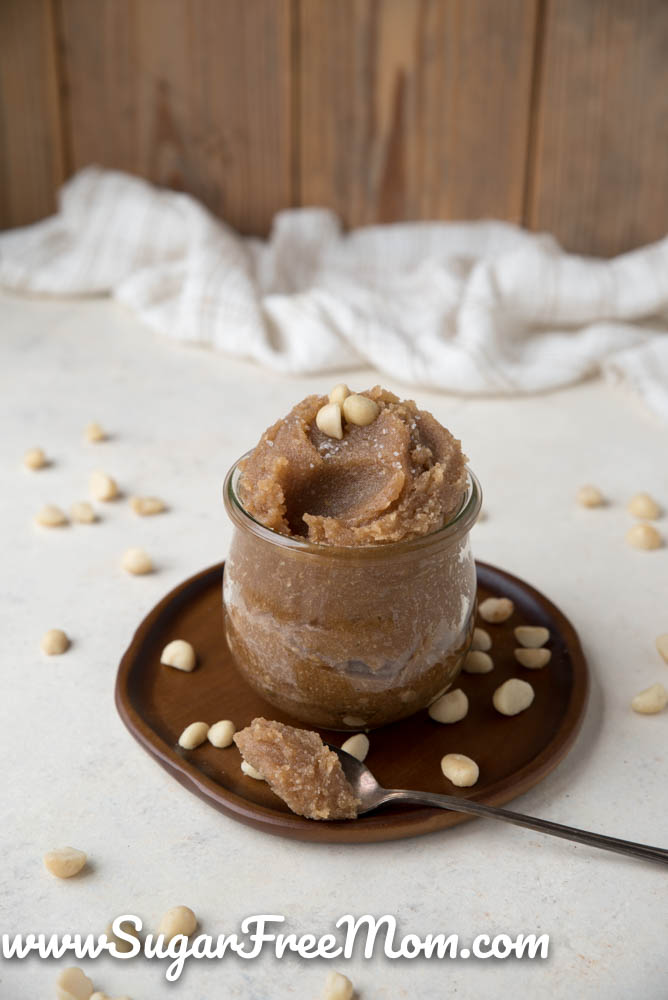 Keto Salted Caramel Macadamia Nut Butter