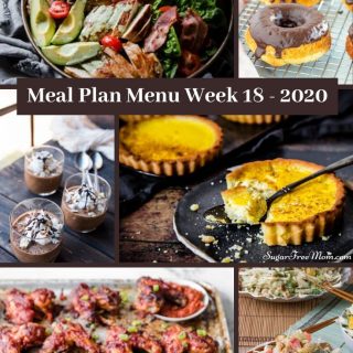 Low Carb Keto Meal Plan Menu Week 18