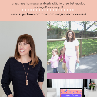 Sugar detox Course Pinterest Graphic