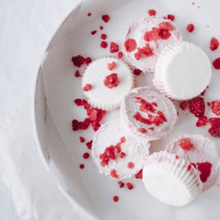 Keto Raspberry Cheesecake Fat Bombs