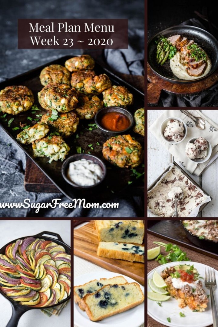 Low Carb Keto Meal Plan Menu Week 23 - Sugar-Free Mom