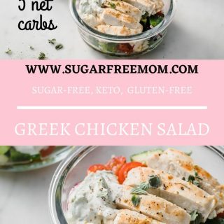 Keto Greek Chicken Salad Meal Prep